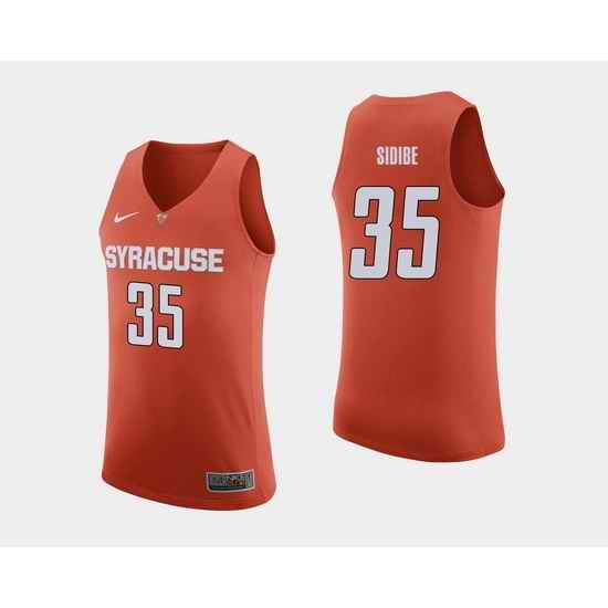 Men Syracuse Orange Bourama Sidibe Orange College Basketball Jersey
